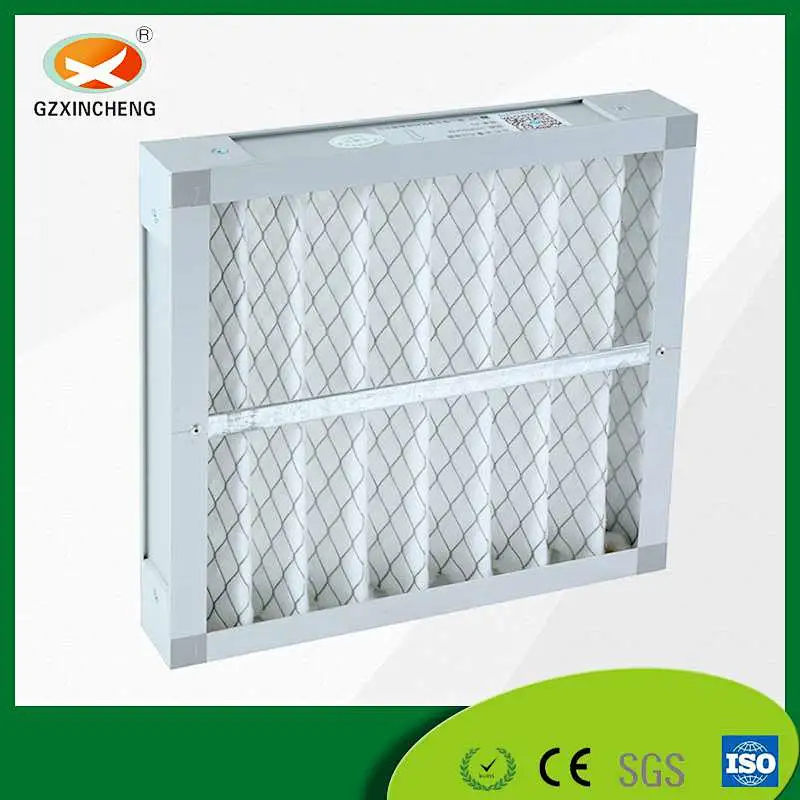 Prefiltro de aire de panel plisado EN779 G4