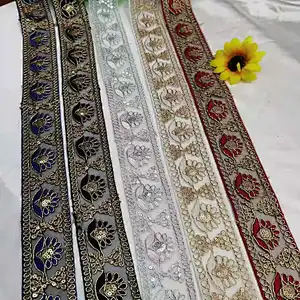 embroidery sequins tape trimming