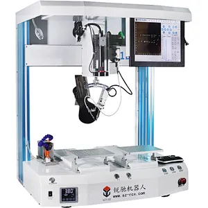 Double Workstation Soldering Machine with CCD Camera