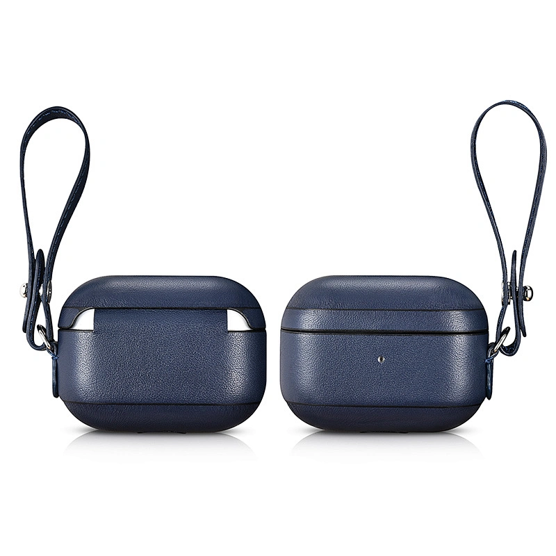 New Design Genuine Nappa Leather Protective Cases for AirPods Pro