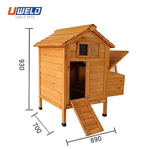 Solid Wood  Chicken Coop  Pet House