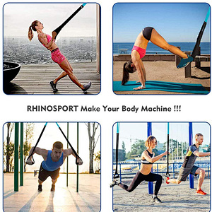 suspension trainer in straps wall mount