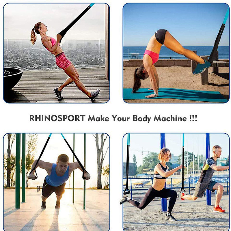 suspension trainer in straps wall mount