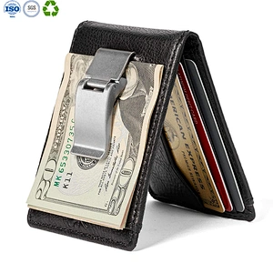 Metal clip wallet