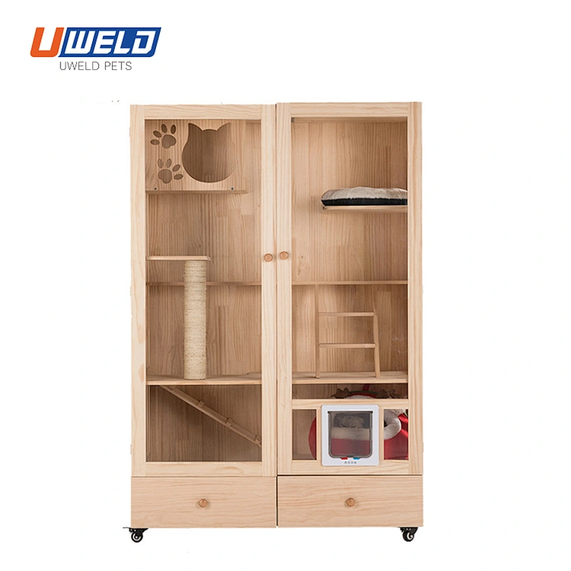 Solid Wood  Chicken Coop  Pet House