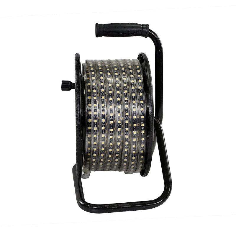 Shatterproof Dustproof Portable Strip Light Led Portable Smd5050 Work Lights With Stand Battery Outside Work Site Light Temporary Lighting