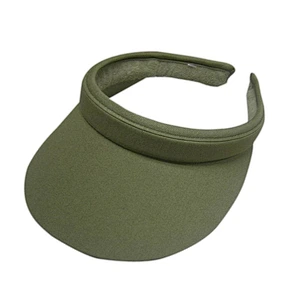 different shape plastic clip visor hat