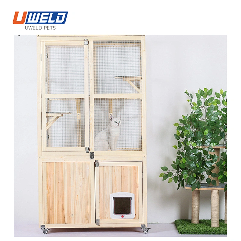 Solid Wood  Chicken Coop  Pet House
