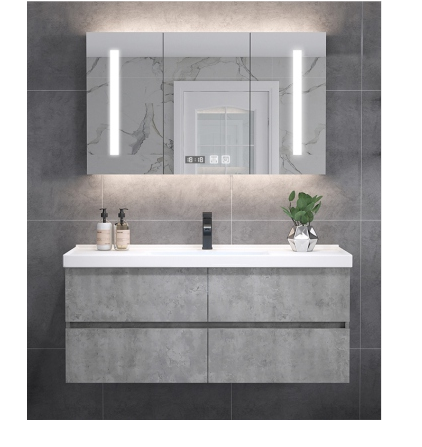 Barton 03 1200*520mm light gray bathroom cabinet