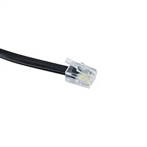 RJ11 telephone elastic cable