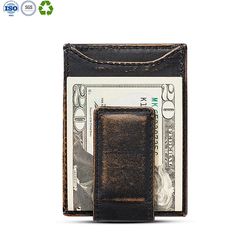 Leather card holder