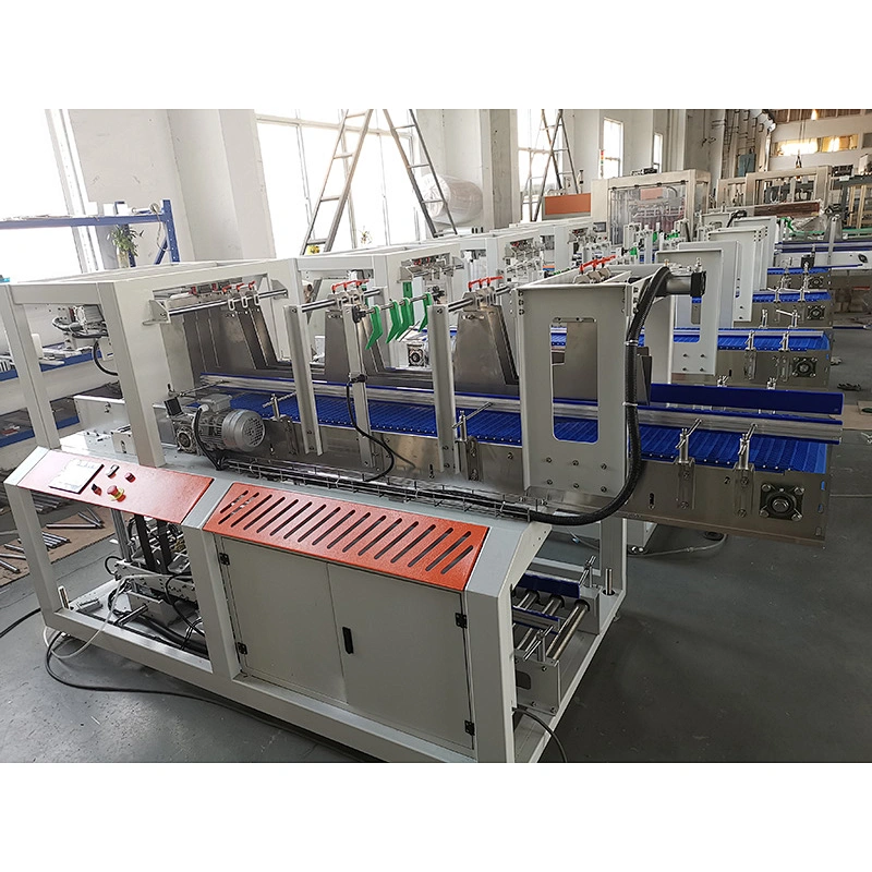 Falling type packing machine