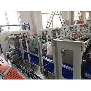 Falling type packing machine