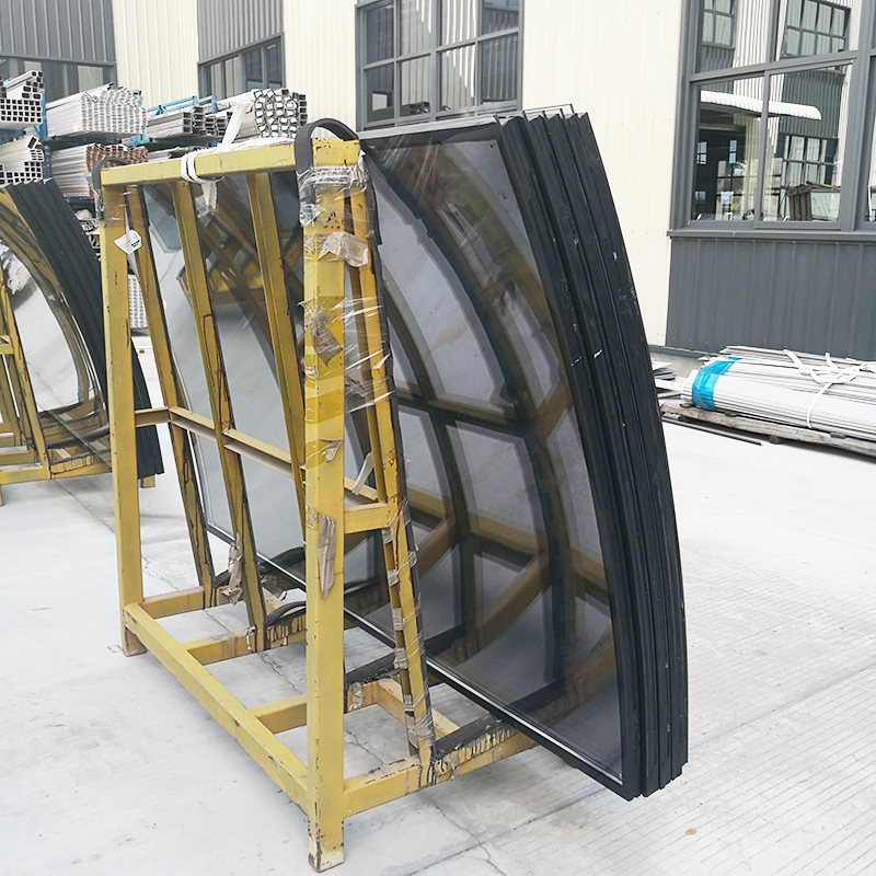 Vetro isolante a doppio vetro curvo con rivestimento basso emissivo a risparmio energetico