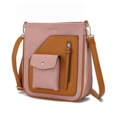 2019 hot selling business men waterproof PU shoulder bag