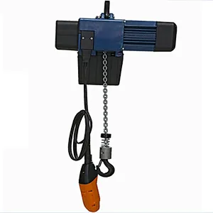 Gear mobile chain hoist