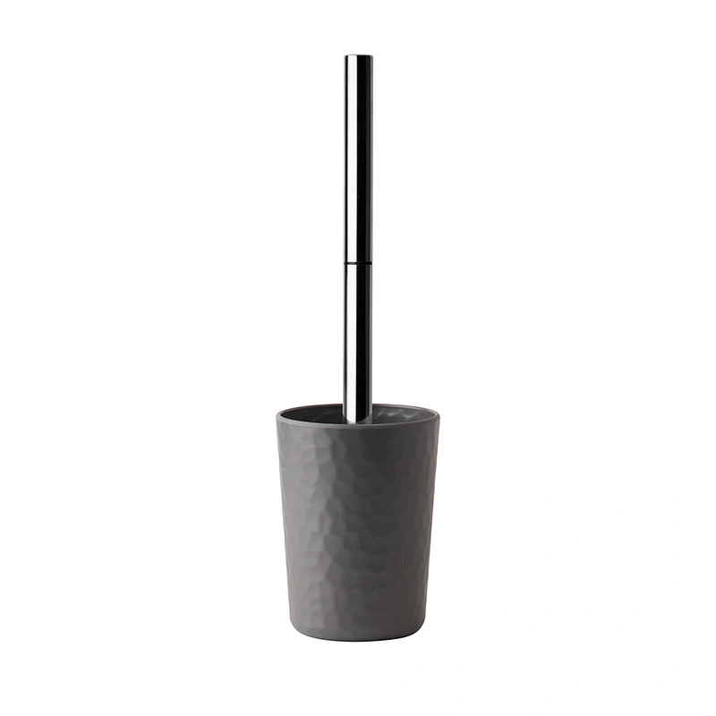 Toilet Brush Holder with Brush-Hammered