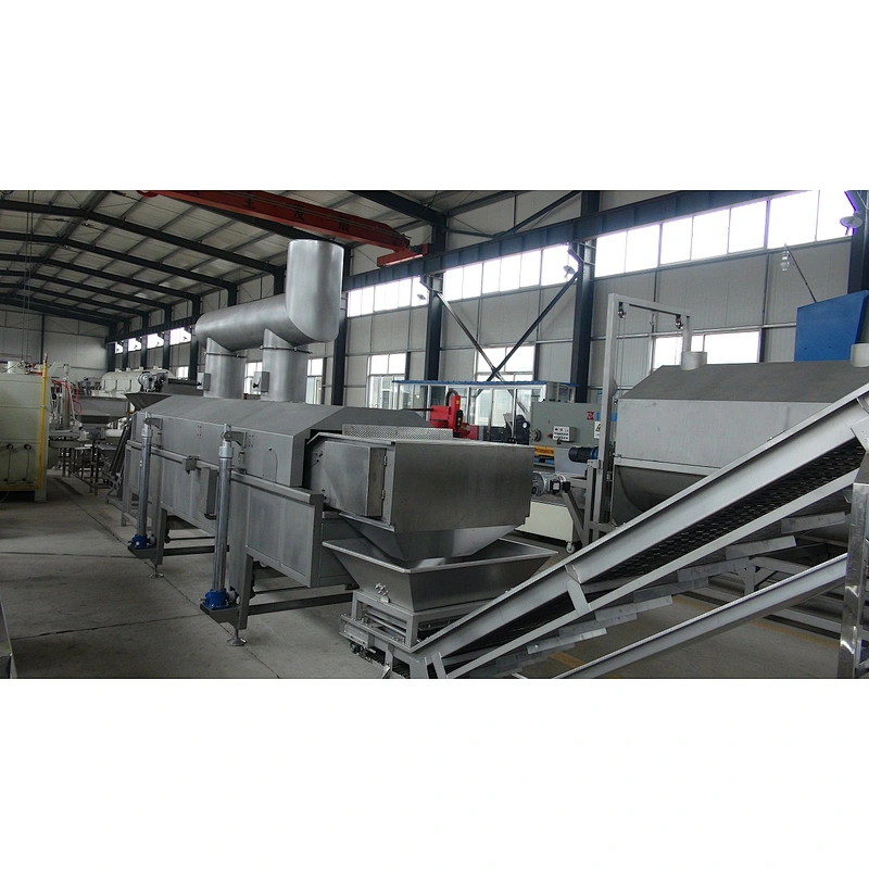 Cashew nuts frying line
