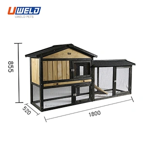 Solid Wood  Chicken Coop  Pet House