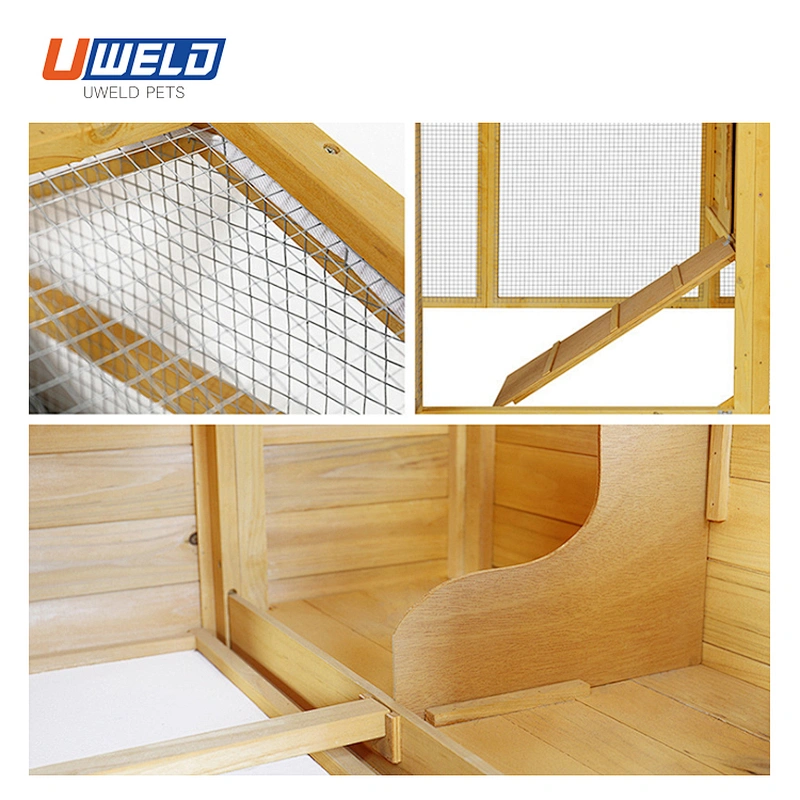 Solid Wood  Chicken Coop  Pet House