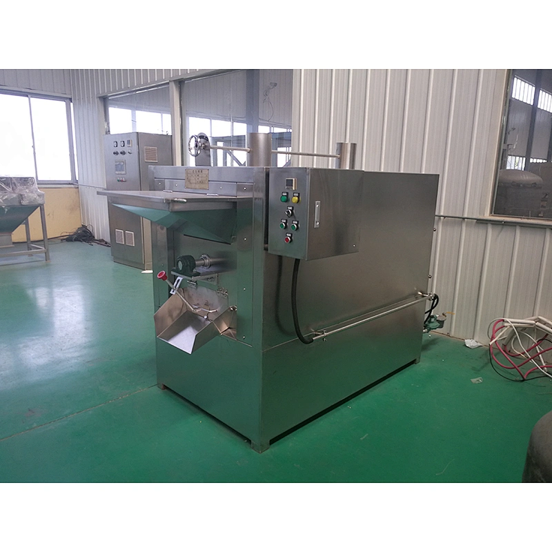 Batch type nuts roaster