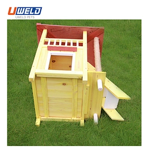 Solid Wood  Chicken Coop  Pet House