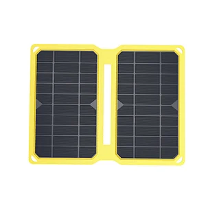 Flextech Solar panel charger 10W thin light weight for mobile phone