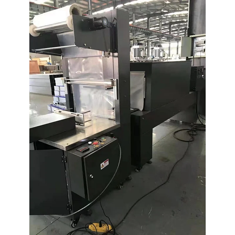 Semi-automatic shrink packaging machine
