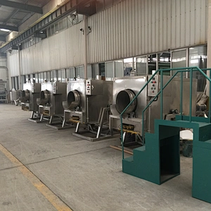 Batch type sesame roaster