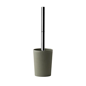 Toilet Brush Holder with Brush-Ribbed