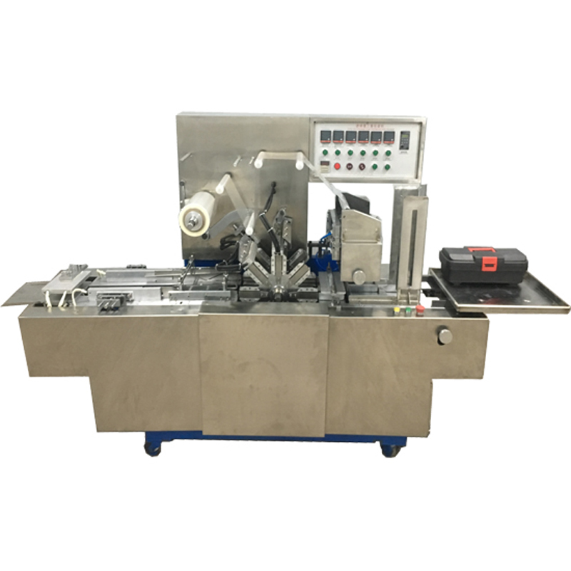 Cellophane wrapping machine