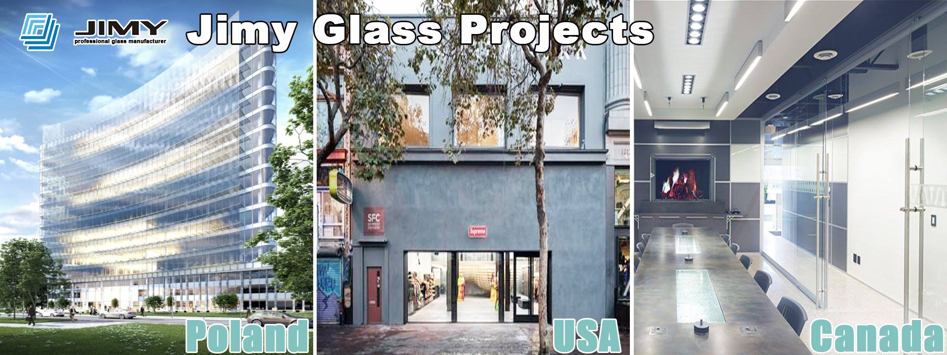 Jimy Glass Prosjekter