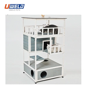 Solid Wood  Chicken Coop  Pet House