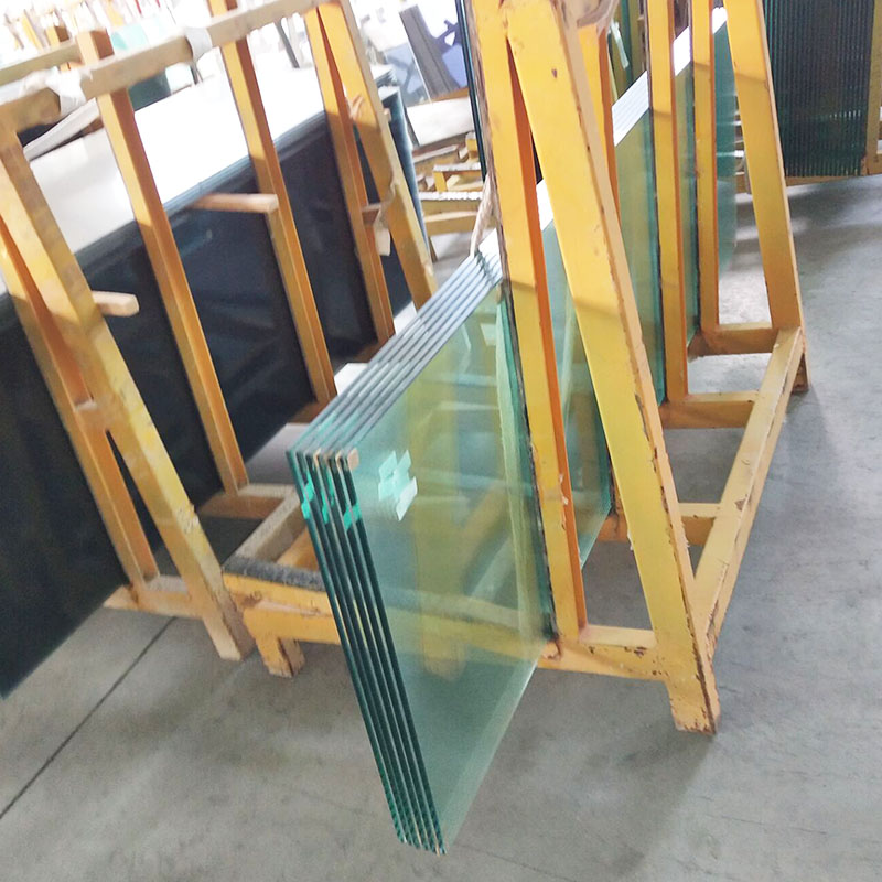 Vidro temperado temperado transparente de alta qualidade para teste de impregnação de calor