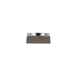 Square pet pot with stainless bowl--S