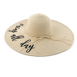 FLOPPY HAT PAPER BEACH HAT 21010