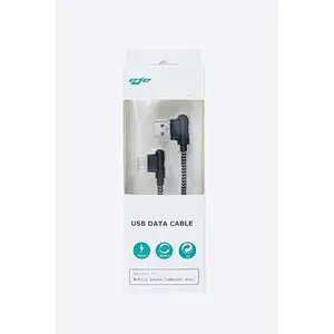 USB2.0 A to Type c cable 90 degree band head