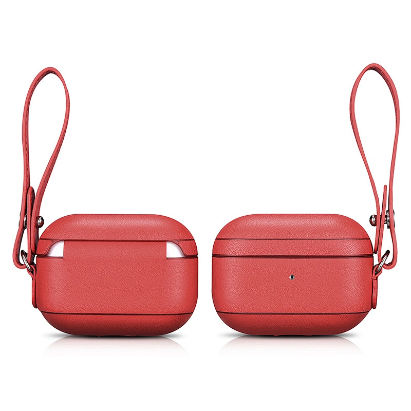 New Design Genuine Nappa Leather Protective Cases for AirPods Pro
