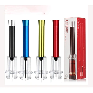 Aluminum Alloy Air Pump Wine Opener Silver