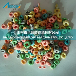 Automatic Multi Grain Cereals Corn Flakes Making Machine Breakfast Cereals Production Line