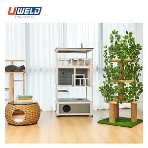 Solid Wood  Chicken Coop  Pet House
