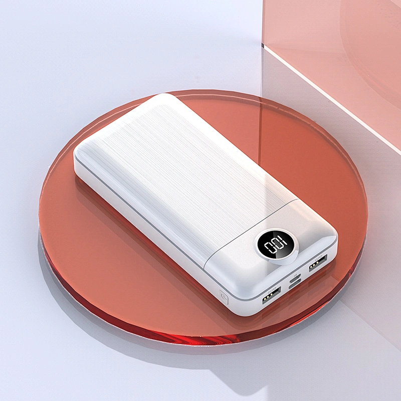 HT-T73S 20000mAh power bank with wire drawing texture