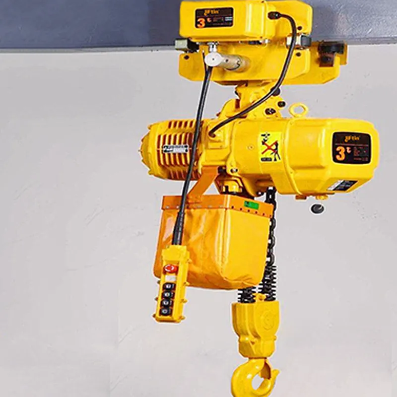 Gear mobile chain hoist