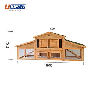 Solid Wood  Chicken Coop  Pet House
