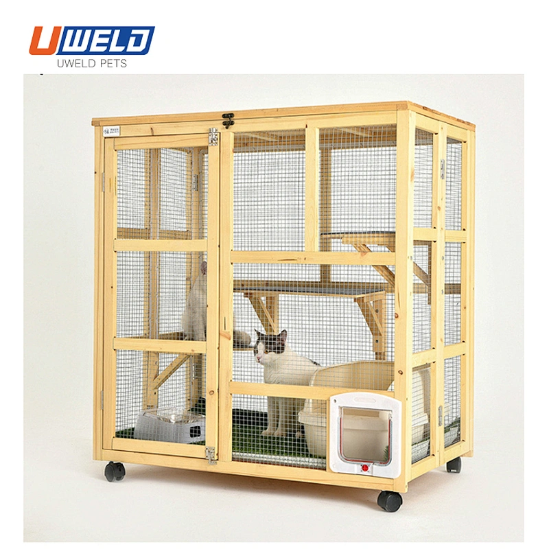 Solid Wood  Chicken Coop  Pet House