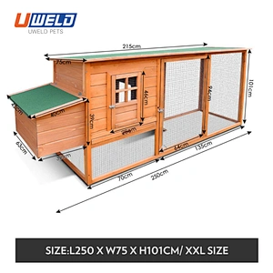 Solid Wood  Chicken Coop  Pet House