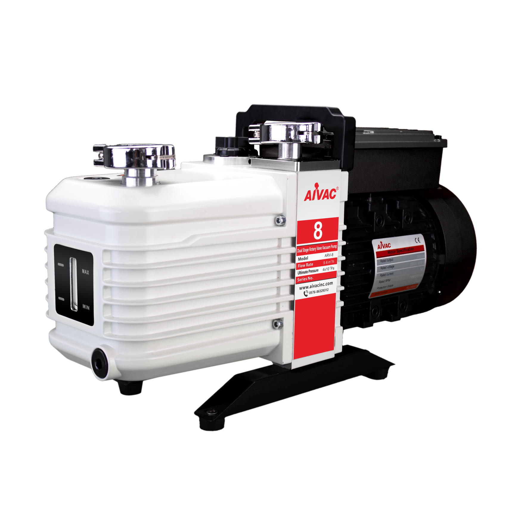 Two-Stage Vacuum Pump for Refrigeration Compressor Production Line