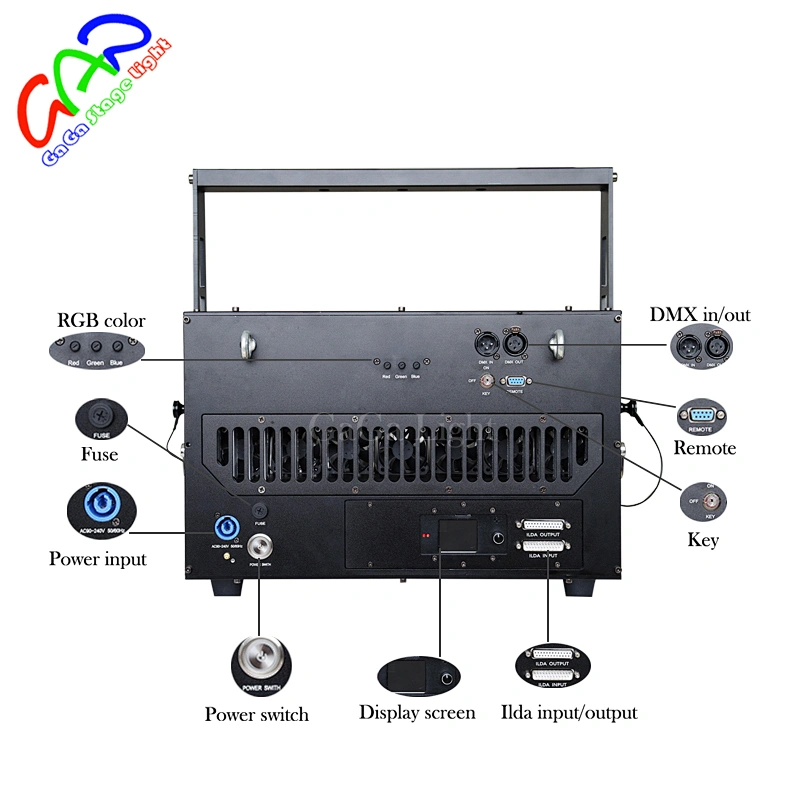 30W RGB animation laser light