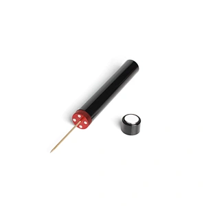Pocket air pump wine opener red