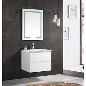 SM1098 800*460mm black glass basin BESTA bathroom vanity